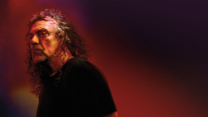 Image of Robert Plant with Saving Grace and Suzi Dian, with Rosie Flores